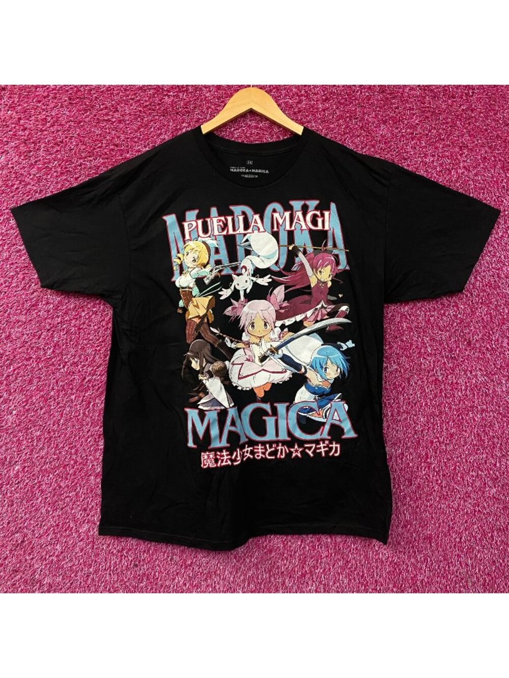 Puella Magi Madoka Magica Jumbo Print Graphic T-Shirt 2XL